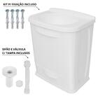 Gabinete 2 Portas Suspenso Para Banheiro Com Lavatório + Torn