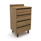 Gabinete 4 Gavetas Confort   Cinamomo