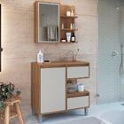 Gabinete 80 Cm E Espelheira Cj2001 Faem