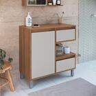 Gabinete 80 Cm E Espelheira Cj2001 Faem