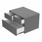 Gabinete 80cm X 37,5cm Alto Padrão Genebra Grafite