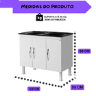 Gabinete Aço De Lavanderia Resistente Moderno Espaçoso