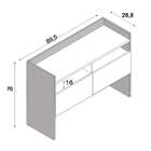 Gabinete Alegria 2 Pt Branco