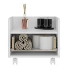 Gabinete Armário Banheiro 40cm Com Rodízios Multimóveis V5035