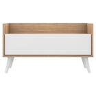 Gabinete Armário Banheiro 80 Cm C/ Pés Retrô Multimóveis Rust