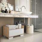 Gabinete Armário Banheiro 80cm Multimóveis V5001