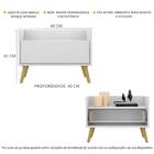 Gabinete Armário Banheiro 80cm Retrô Multimóveis V5000