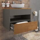 Gabinete Armario Banheiro Bali Com 1 Gaveta E Cuba Venus