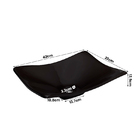 Gabinete Armário Banheiro Deli 2 Portas Cuba Concava Preta