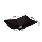 Gabinete Armário Banheiro Deli 2 Portas Cuba Concava Preta