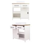 Gabinete Armário Banheiro Ditália 2 Gav 2 Pts Com Cuba Bn-03