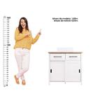 Gabinete Armário Banheiro Ditália 2 Gav 2 Pts Com Cuba Bn-03