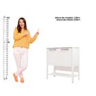 Gabinete Armário Banheiro Ditália 2 Portas Com Pia Bn-02