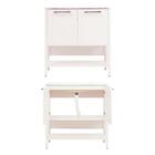 Gabinete Armário Banheiro Ditália 2 Portas Com Pia Bn-02