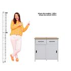 Gabinete Armário Banheiro Ditália Bn-04