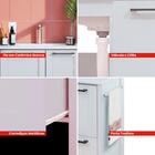 Gabinete Armário Banheiro Ditália Com Pia + Espelho Bn-02 Cor