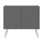 Gabinete Armário De Banheiro 62,5cm Retrô 2 Portas Multimóvei