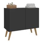 Gabinete Armário De Banheiro 62,5cm Retrô 2 Portas Multimóvei