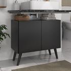 Gabinete Armário De Banheiro 62,5cm Retrô 2 Portas Multimóvei