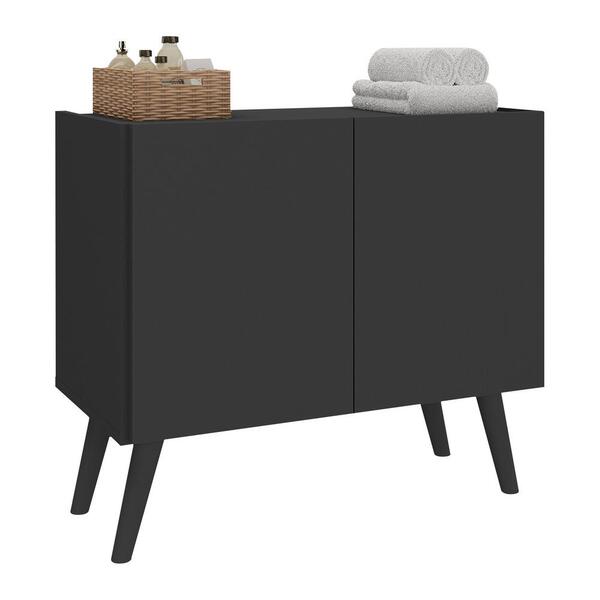 Gabinete Armário De Banheiro 62,5cm Retrô 2 Portas Multimóvei