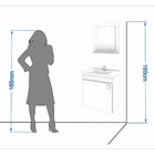 Gabinete Armário De Banheiro Com Pia Cuba Espelho Ana Mgm