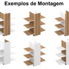 Gabinete Armário De Banheiro Pia De Coluna Mark Cores Flex Br