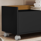 Gabinete Armário de Banheiro Toalheiro Carrinho Multiuso Móve