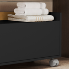 Gabinete Armário de Banheiro Toalheiro Carrinho Multiuso Móve