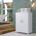 Gabinete Armário Multiuso 2 Portas C/ Divisórias Para Lavande