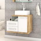 Gabinete Armario P/banheiro (balcao C/cuba Q355) Legno 650