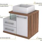 Gabinete Armario P/banheiro (balcao C/cuba Q355) Legno 650