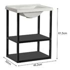 Gabinete Armario Para Banheiro 100% Aço/ferro