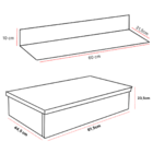 Gabinete Armario Para Banheiro C/prateleira E Cuba Brovalia