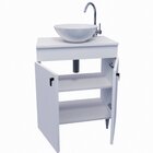 Gabinete Armário Para Banheiro Suspenso Com Espelho E Com Cub