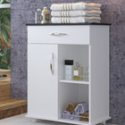 Gabinete Armário Porta Shampo Escova De Cabelo Toalha  Creme