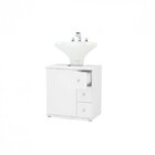 Gabinete Asti Para Banheiro Com Gavetas