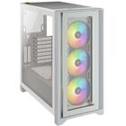 Gabinete Atx Mid Tower - 4000 Series - 4000x Rgb White - Cc-9