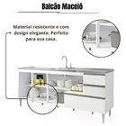 Gabinete Balcão Para Pia De 2 Metros Com 3 Portas E 3 Gavetas