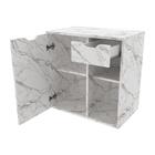 Gabinete Banheiro 1 Porta 1 Gaveta 60cm Multimóveis Cr10085 M