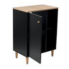 Gabinete Banheiro 1 Porta 2 Prateleiras 60 Cm Bn06 Dtall