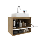 Gabinete Banheiro 1 Porta 60cm Suspenso Multimóveis Cr10086 A