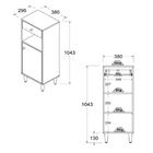 Gabinete Banheiro 1 Pt 1 Gv 3 Prateleiras 104 Cm Bn07 Dtall