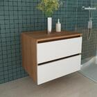 Gabinete Banheiro 2 Gavetas 60cm Suspenso Multimóveis Cr10087