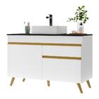 Gabinete Banheiro 2 Portas E 1 Gav Retrô 70cm Multimóveis Mp5