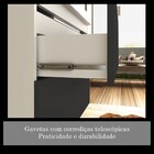 Gabinete Banheiro 3 Gavetas Com Lavatório E Espelho Branco