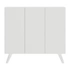 Gabinete Banheiro 3 Portas Retrô 90cm Multimóveis V5030