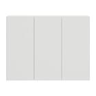 Gabinete Banheiro 3 Portas Suspenso 90cm Multimóveis V5029