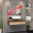 Gabinete Banheiro 60cm Ametista Natura/freijo