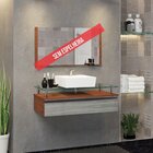 Gabinete Banheiro 60cm Ametista Natura/rovere