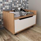 Gabinete Banheiro 60cm Com 1 Gaveta E Rodízios Multimóveis Cr